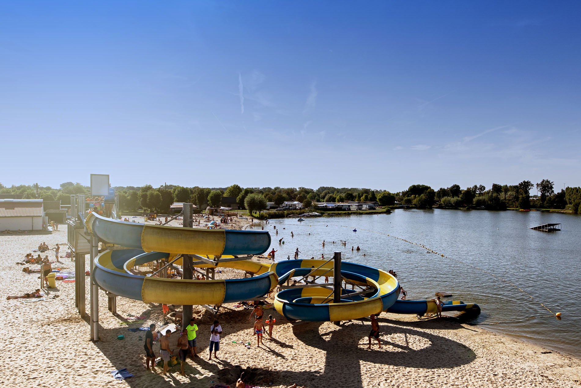 Camping Klein Strand.