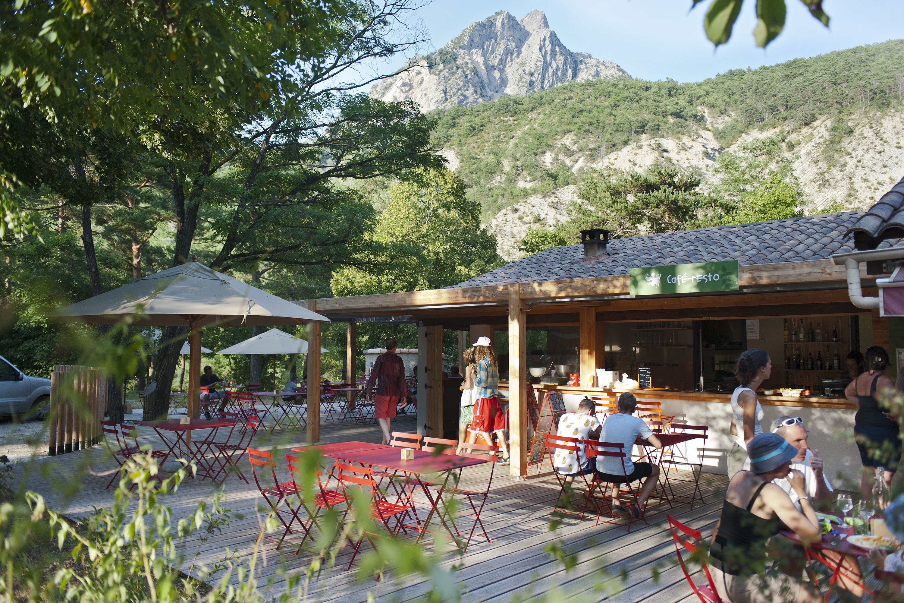 Camping Huttopia Gorges du Verdon.