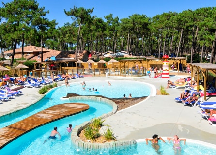 Campsites with a leisure pool