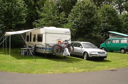 Caravan Club Site Abbey Wood