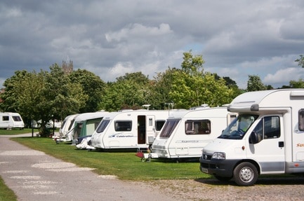 Warwick Racecourse Caravan Club Site
