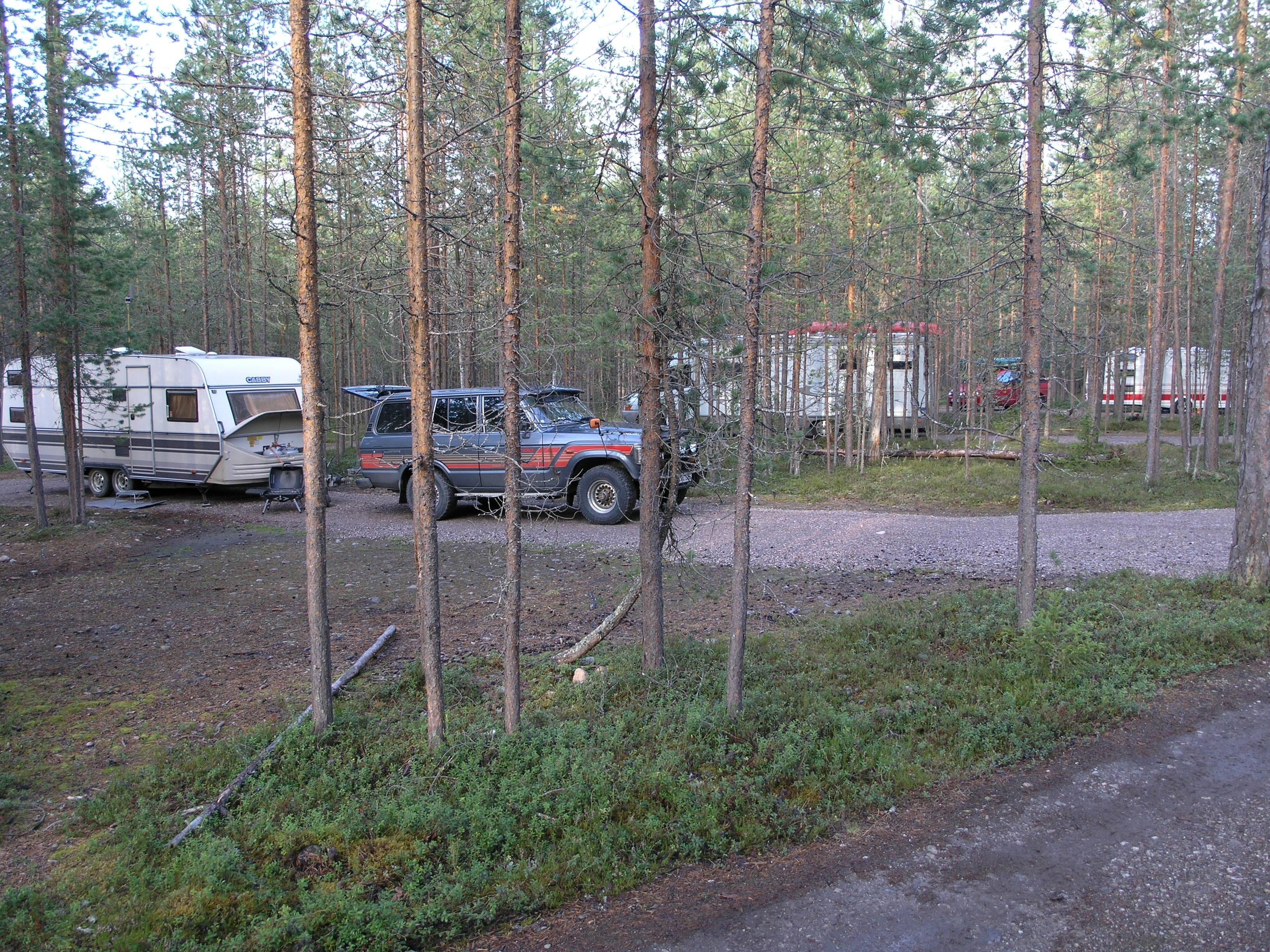 Oulanka Nationalpark Campsite