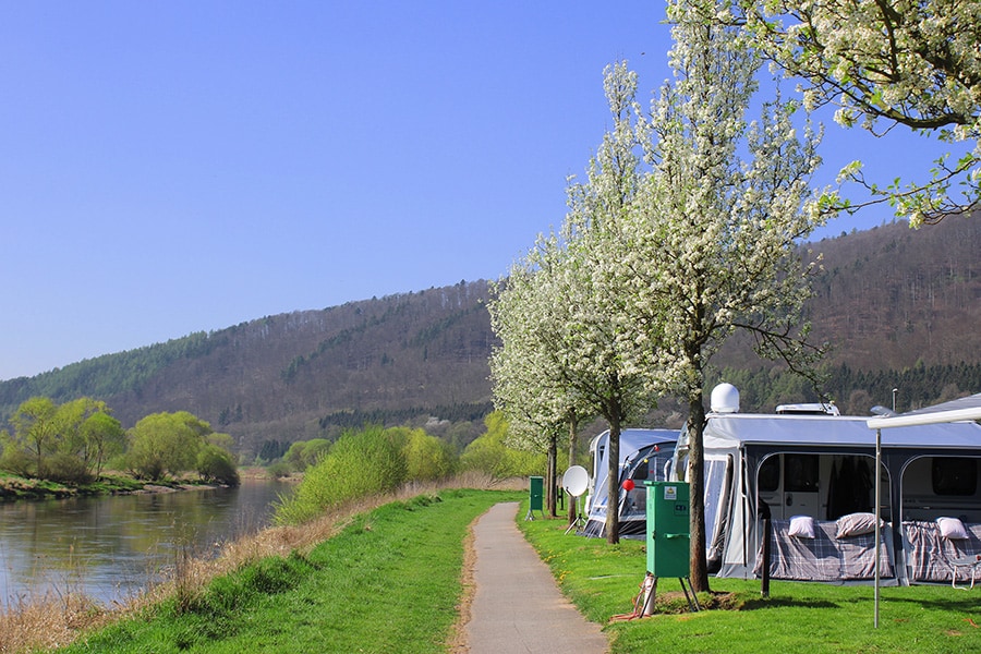 camping Campingplatz Wesertal