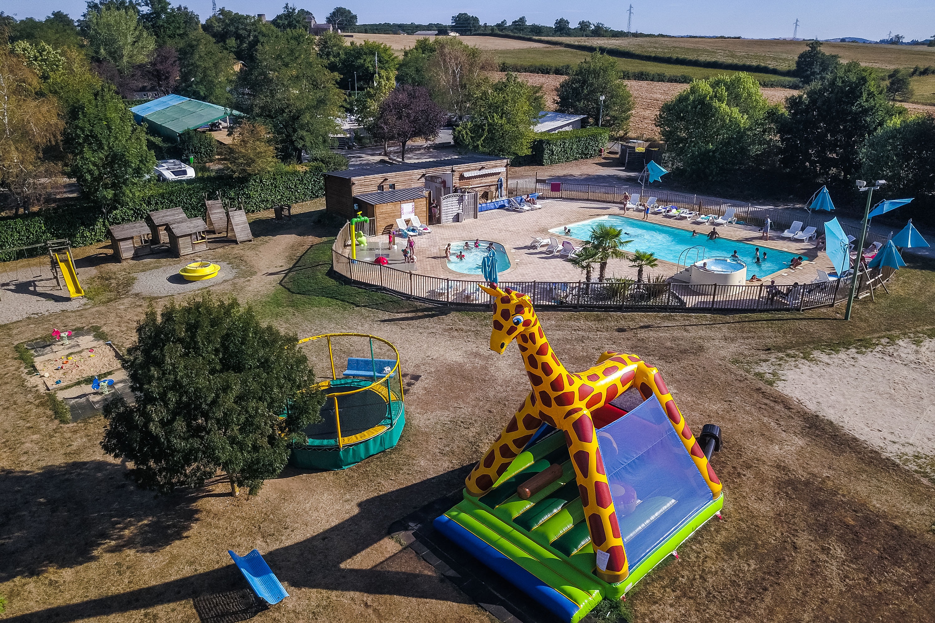 Camping du Lac de Bonnefon