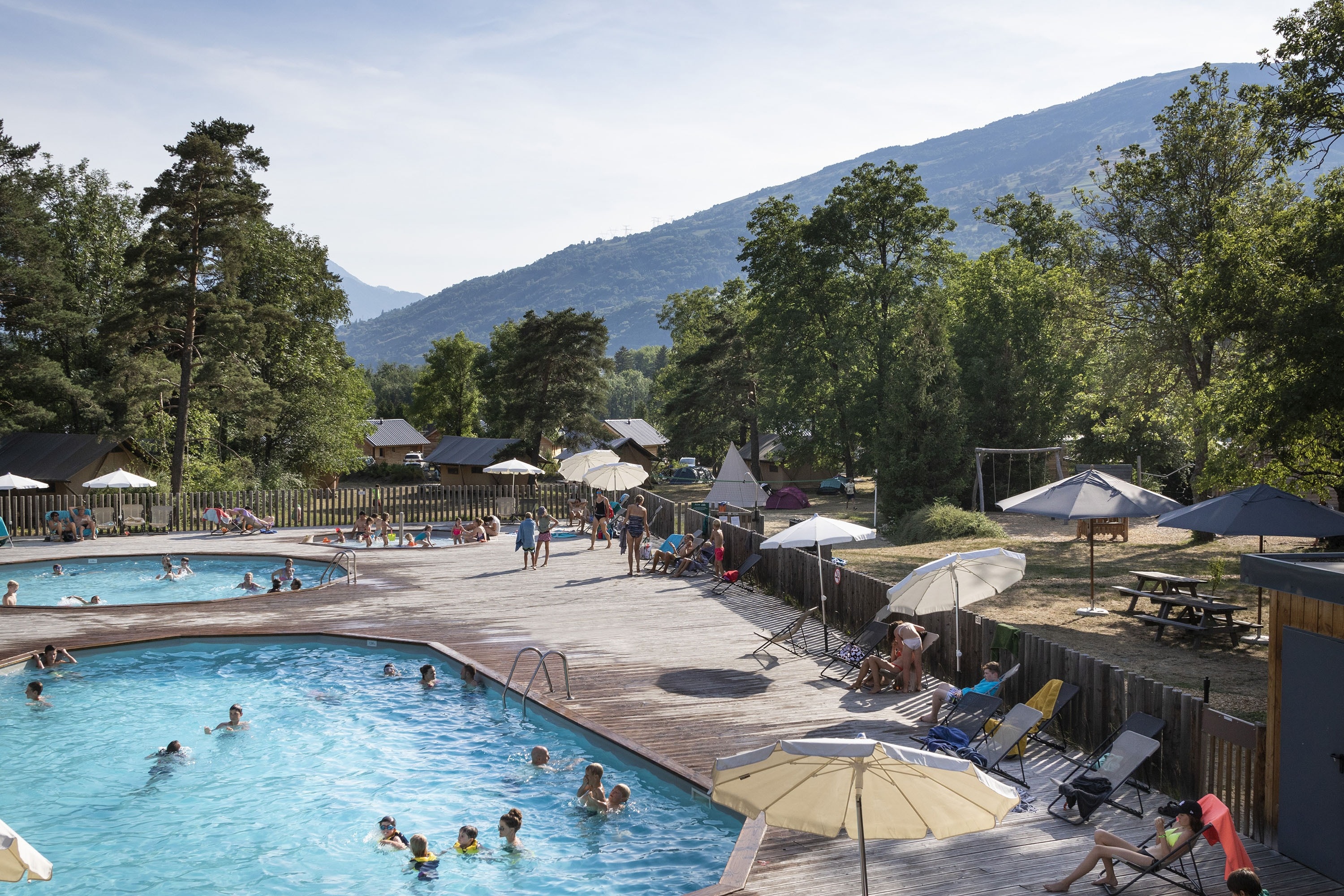 Camping Huttopia Bourg-St-Maurice