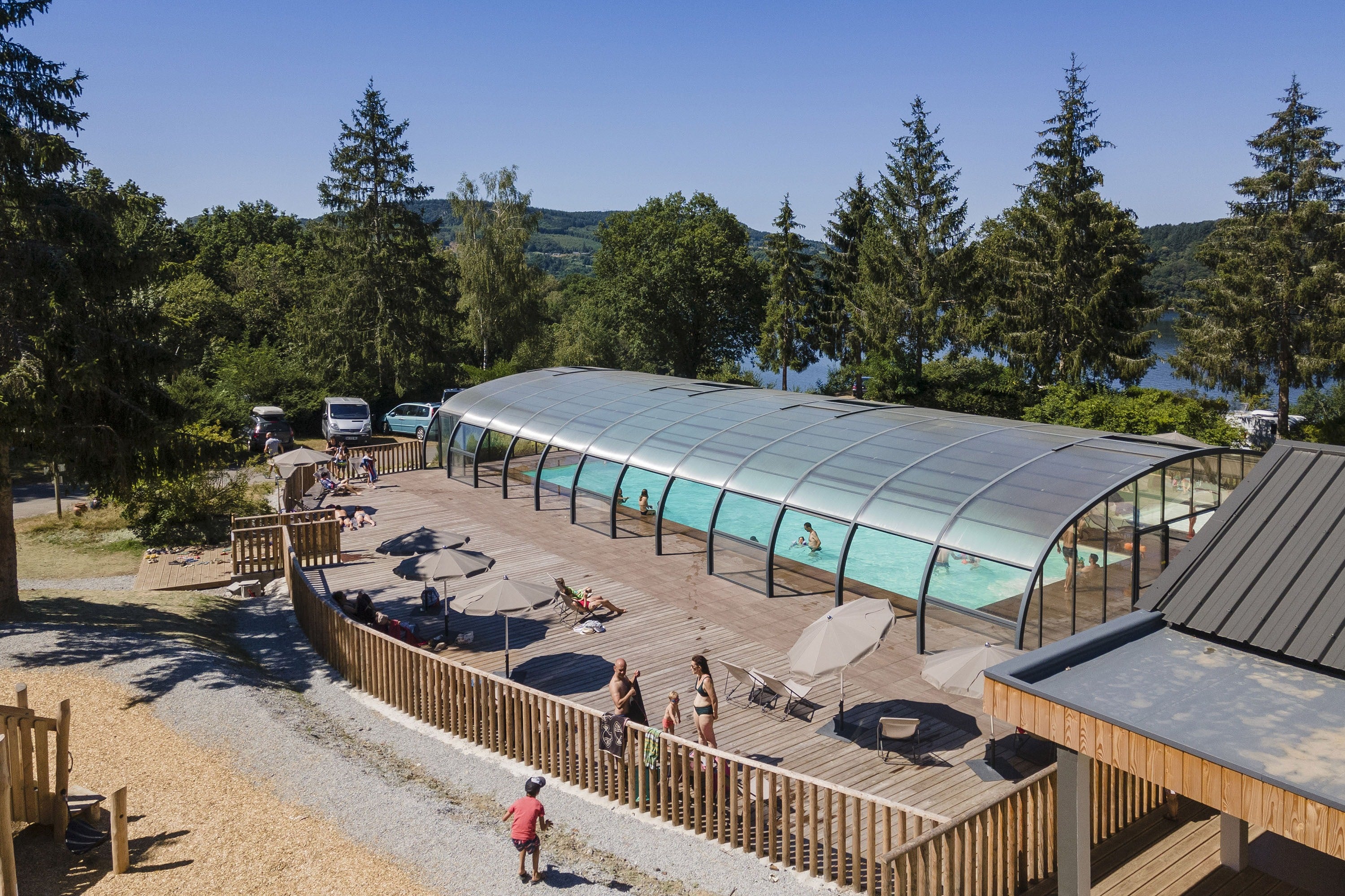Camping Huttopia Lac de la Siauve