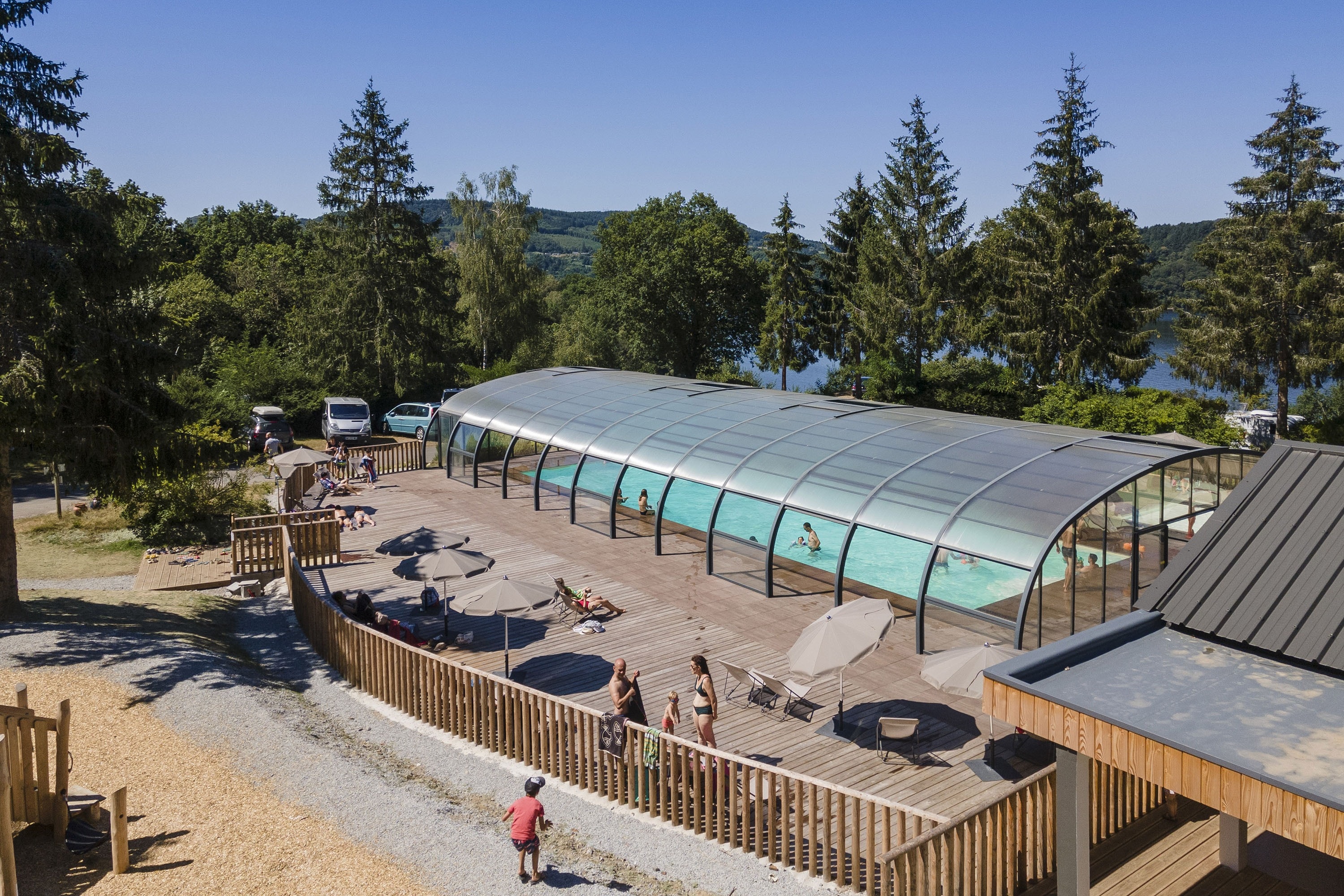 Camping Huttopia Lac de la Siauve