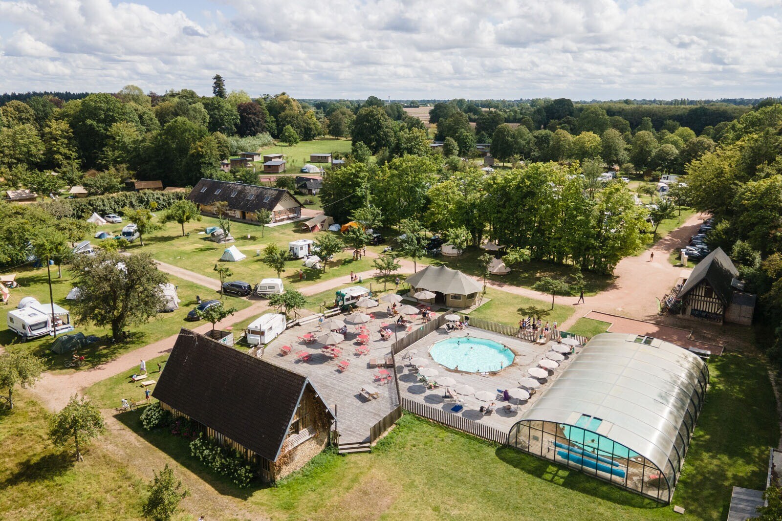 Camping Huttopia Calvados - Normandie