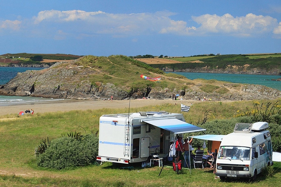 Camping La Plage de Tréguer