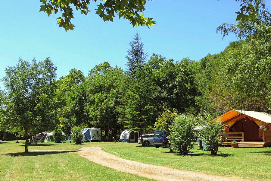 camping Camping Ruisseau du Treil