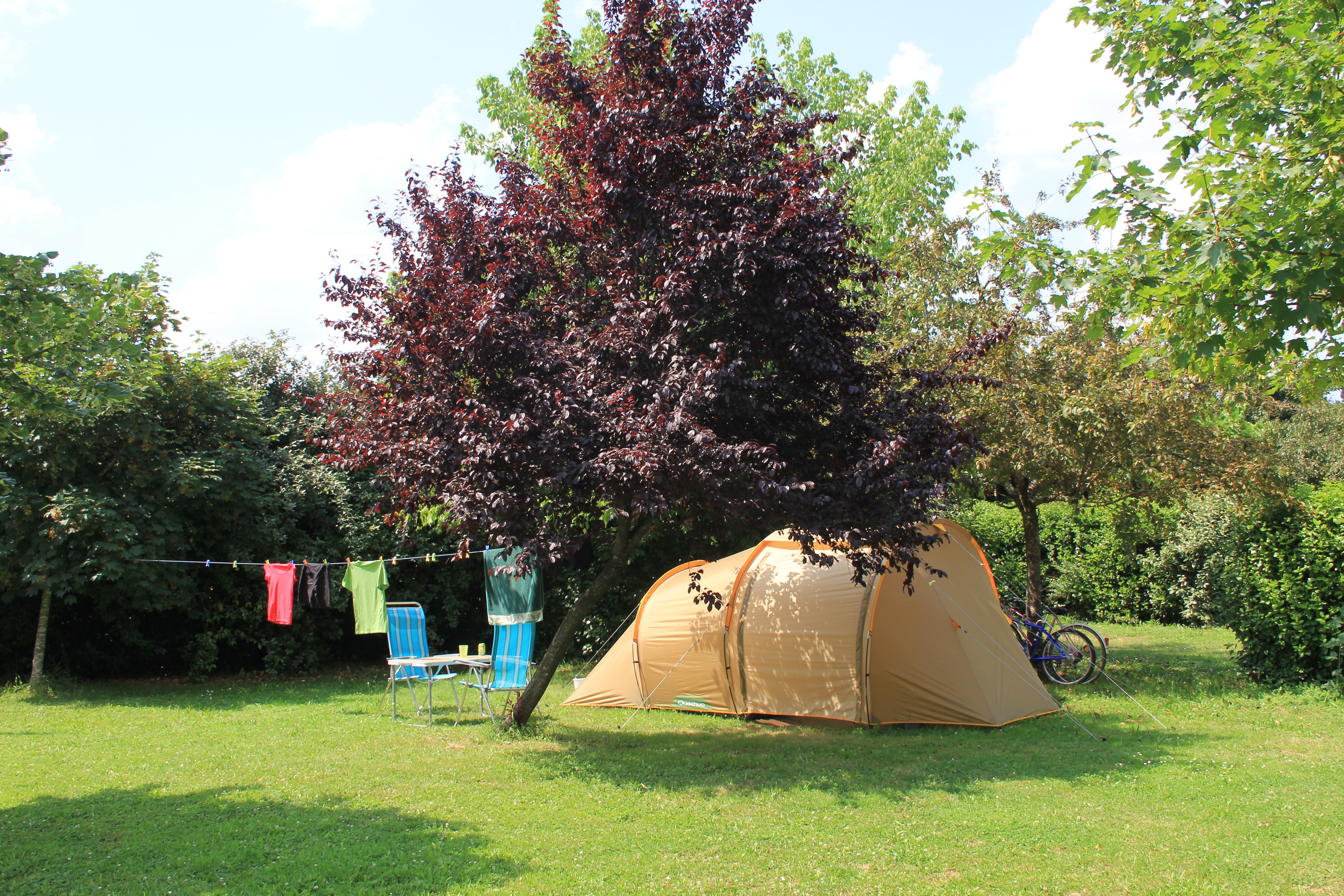 Camping Les Pommiers d'Aiguelèze