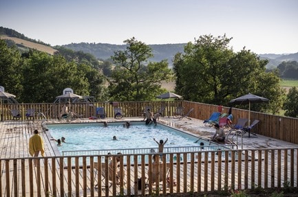 Camping Huttopia Pays de Cordes sur Ciel