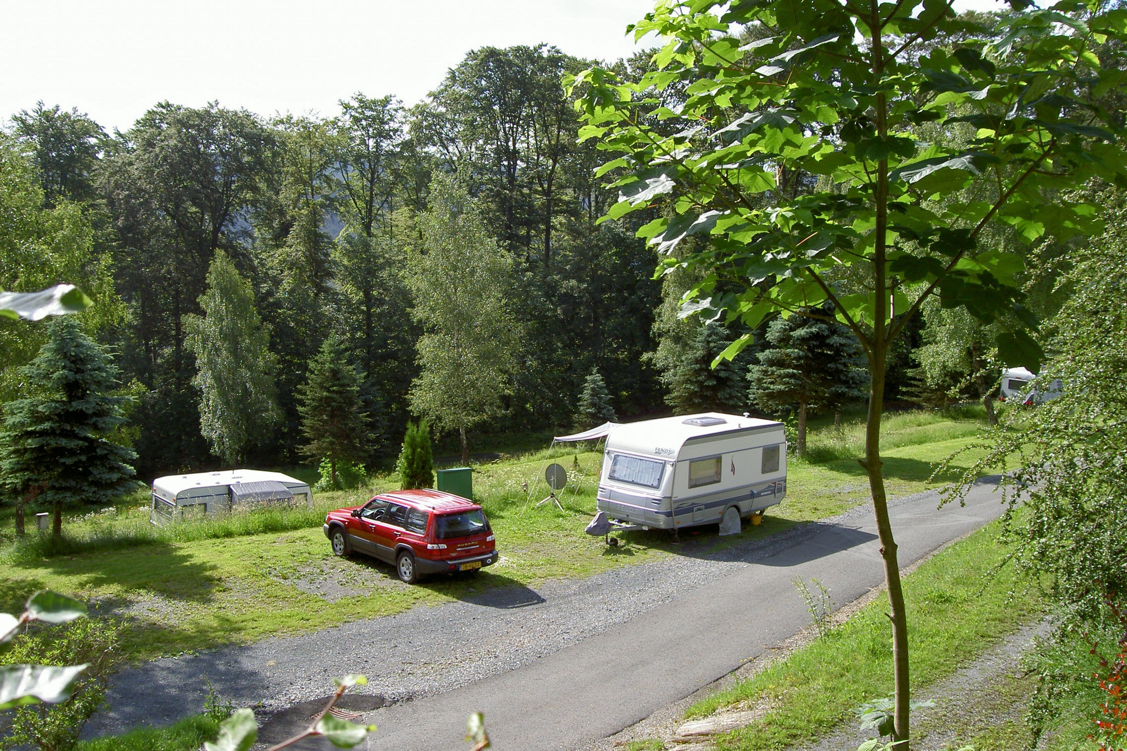 Terrassencamping Wasserfall