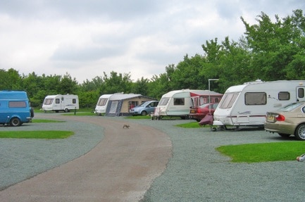 White Water Park Caravan Club Site