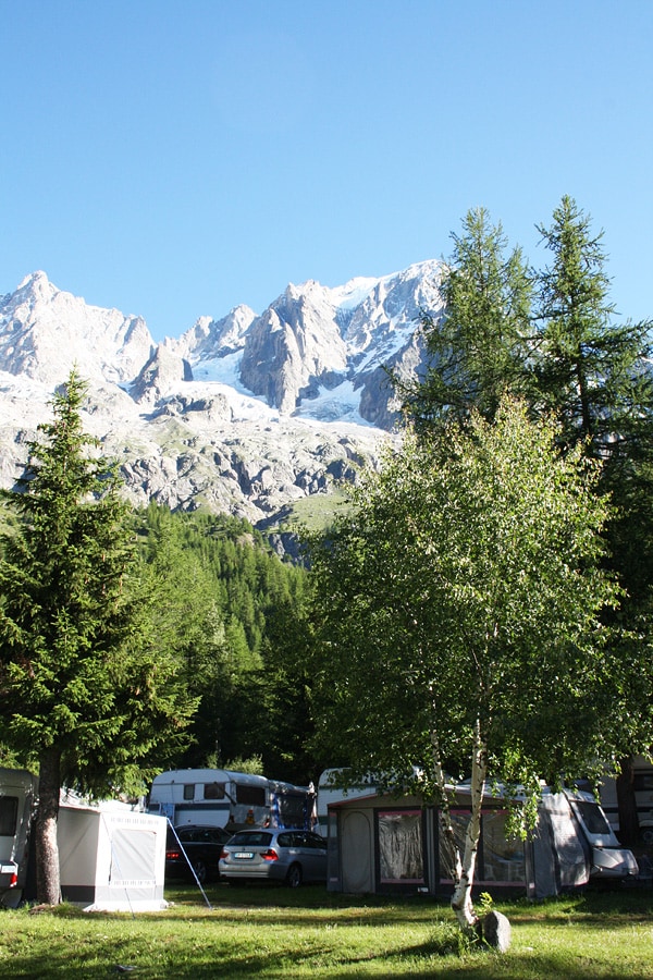 Camping Grandes Jorasses