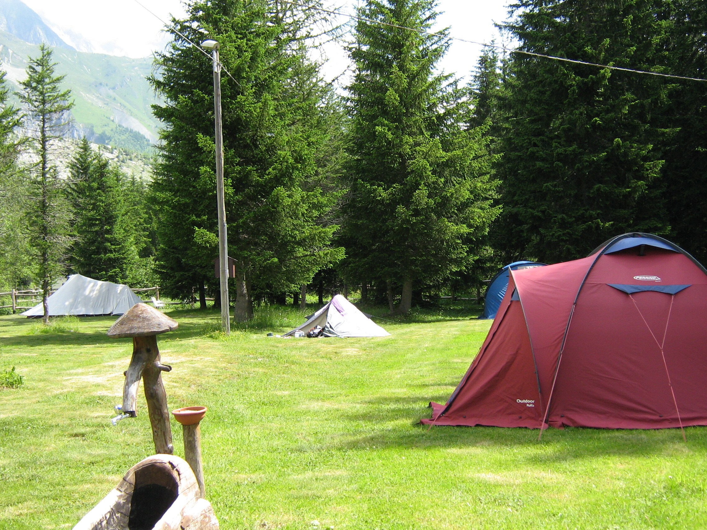 Camping Monte Bianco 'La Sorgente'