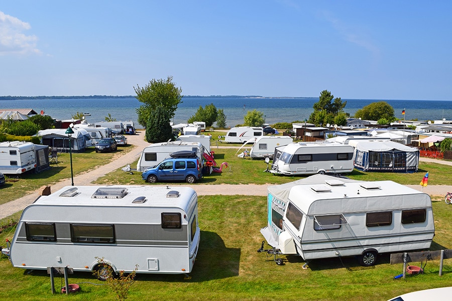 Campingplatz 'Liebeslaube'