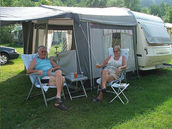 Camping in der Enz