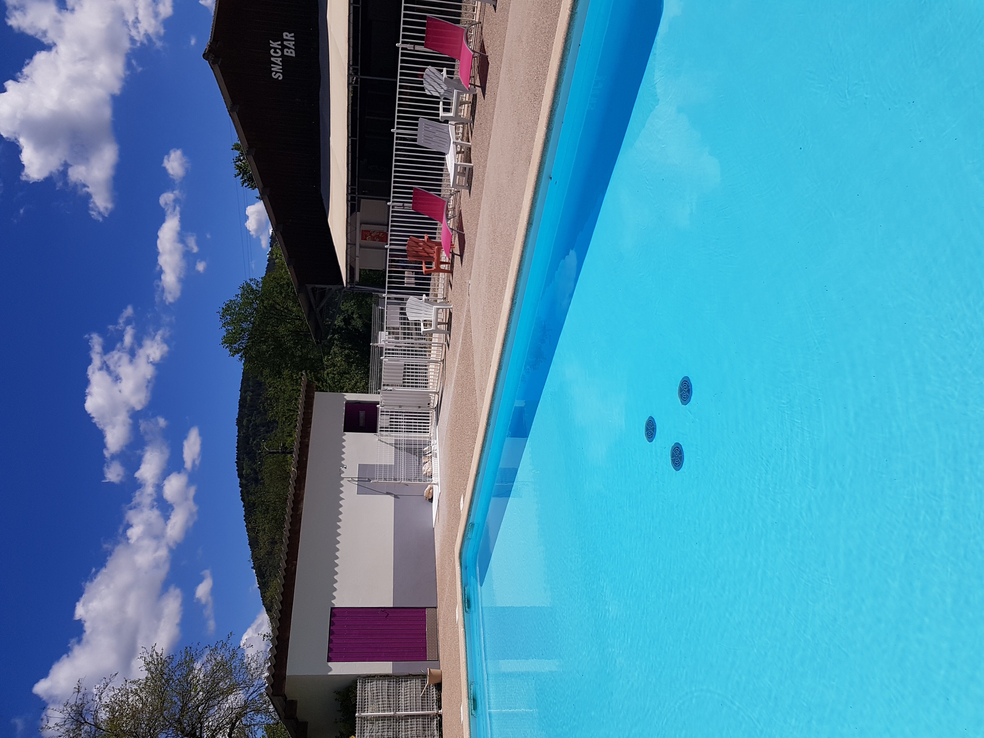 Camping de l'île Chambod