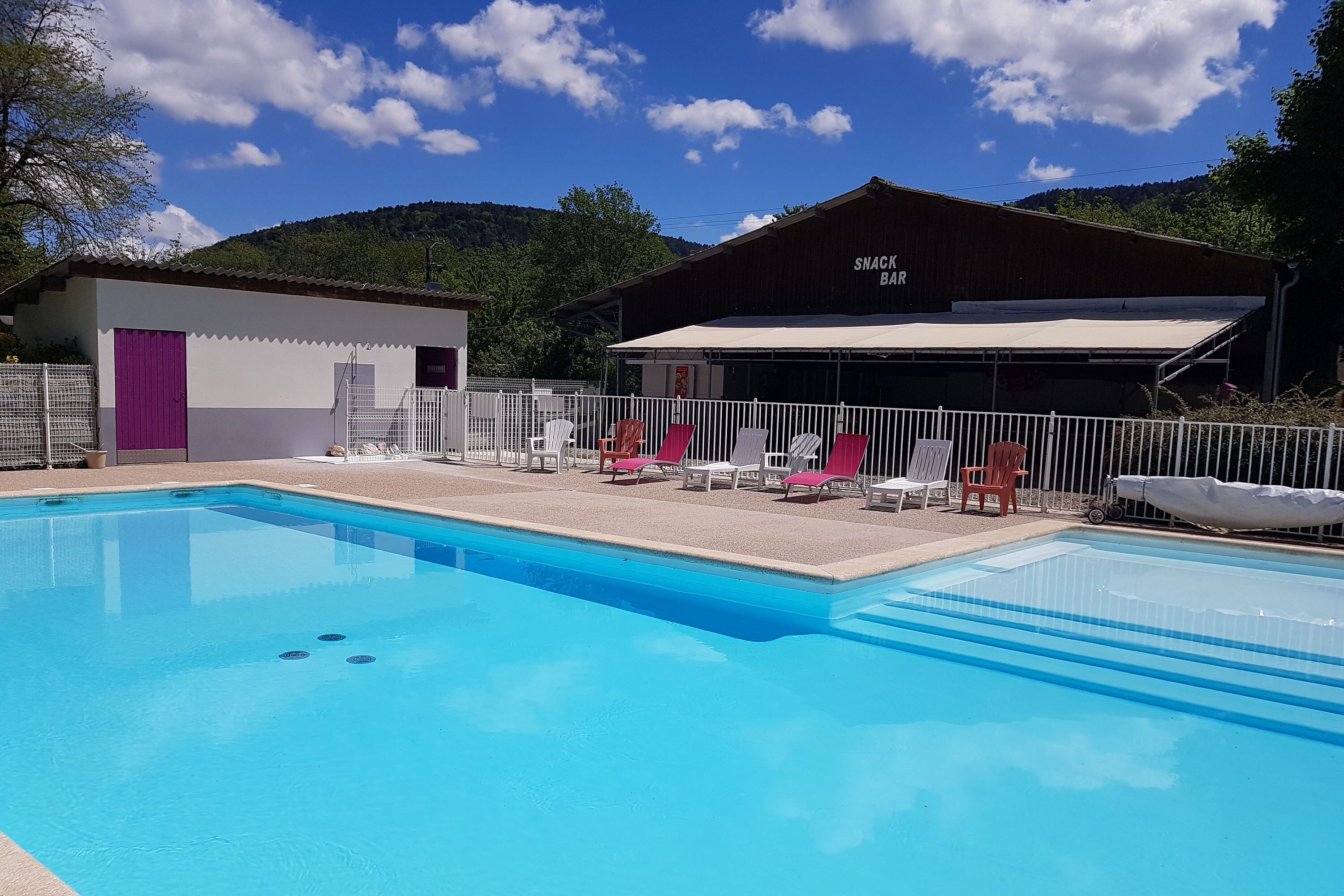 Camping de l'île Chambod