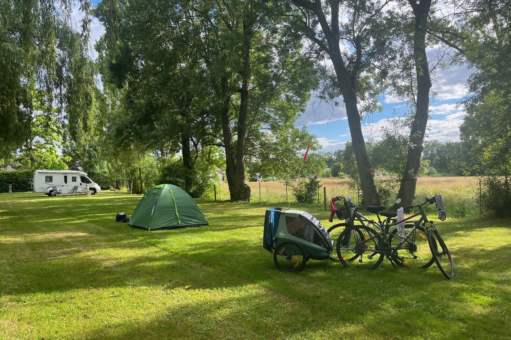 Camping Les Saules de Cormery