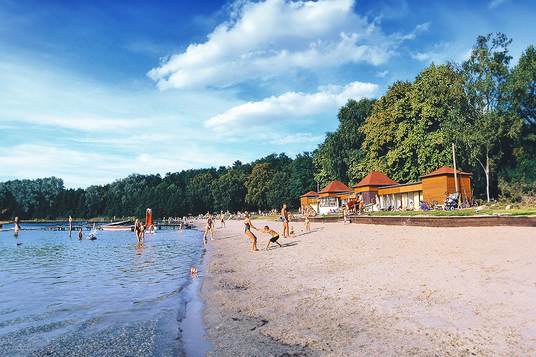 Camping Weißer See.