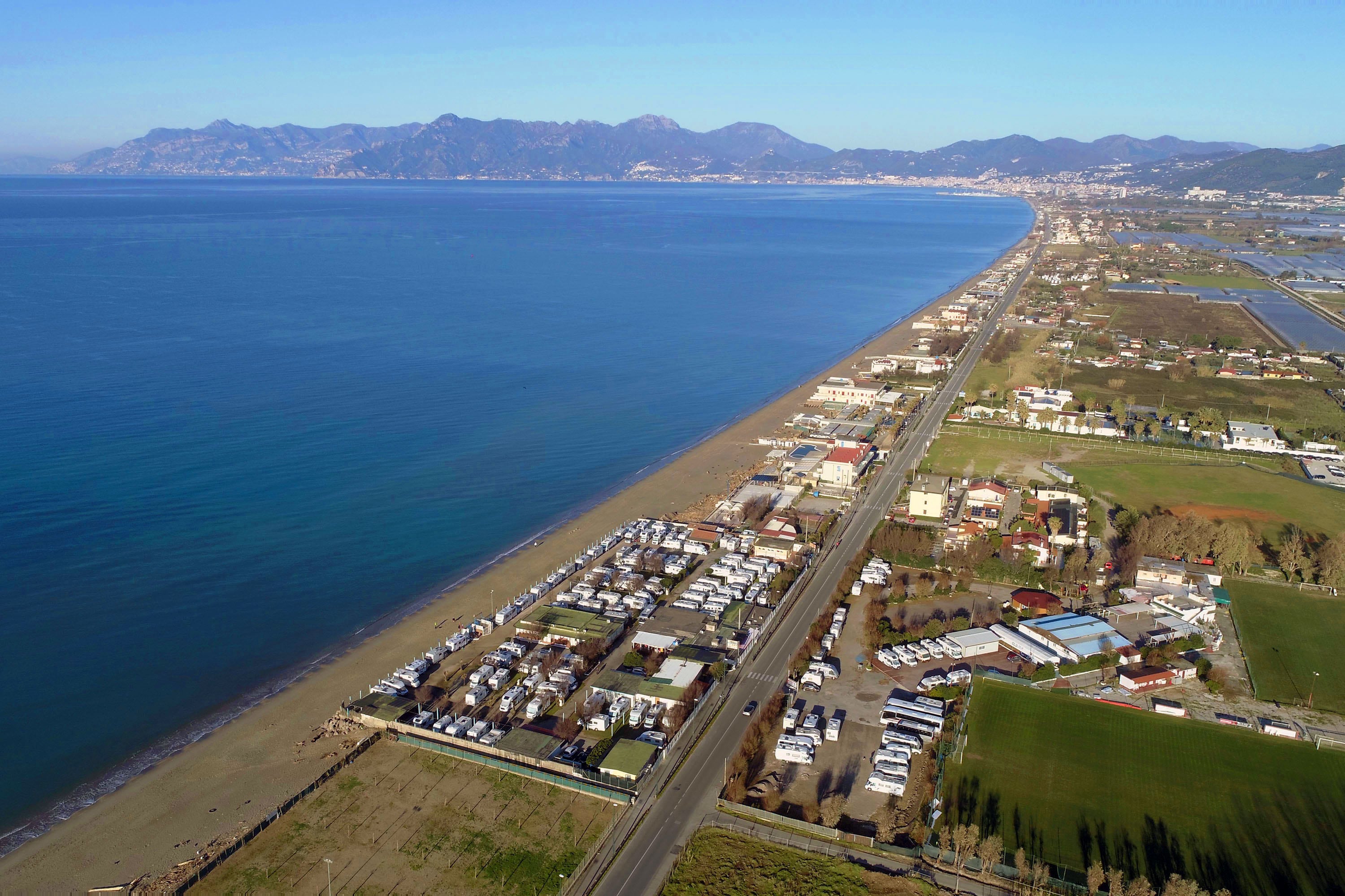 Camping Lido di Salerno.