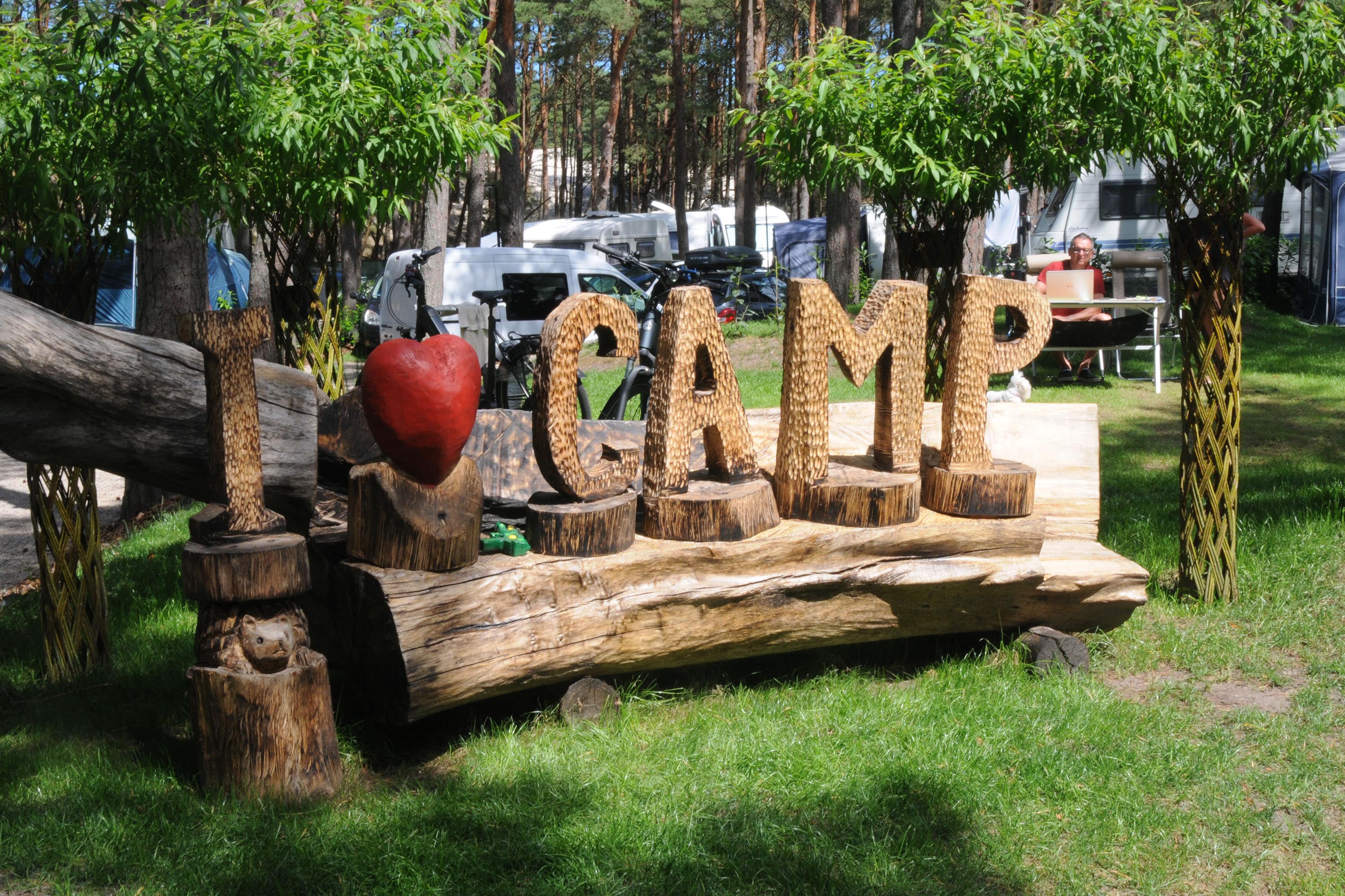 Exterior view of Camp na Wydmie in Leba