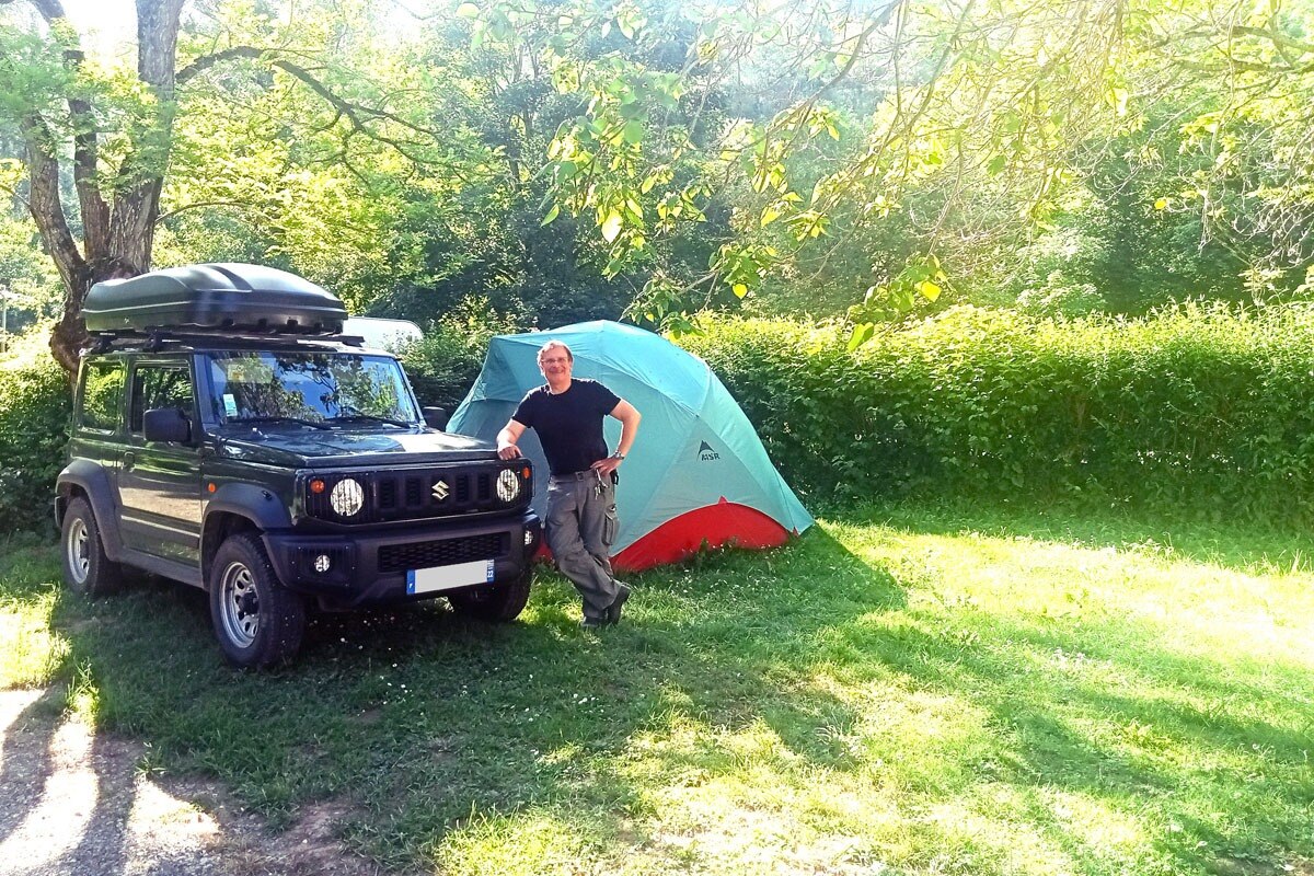 Camping Vert Lavande