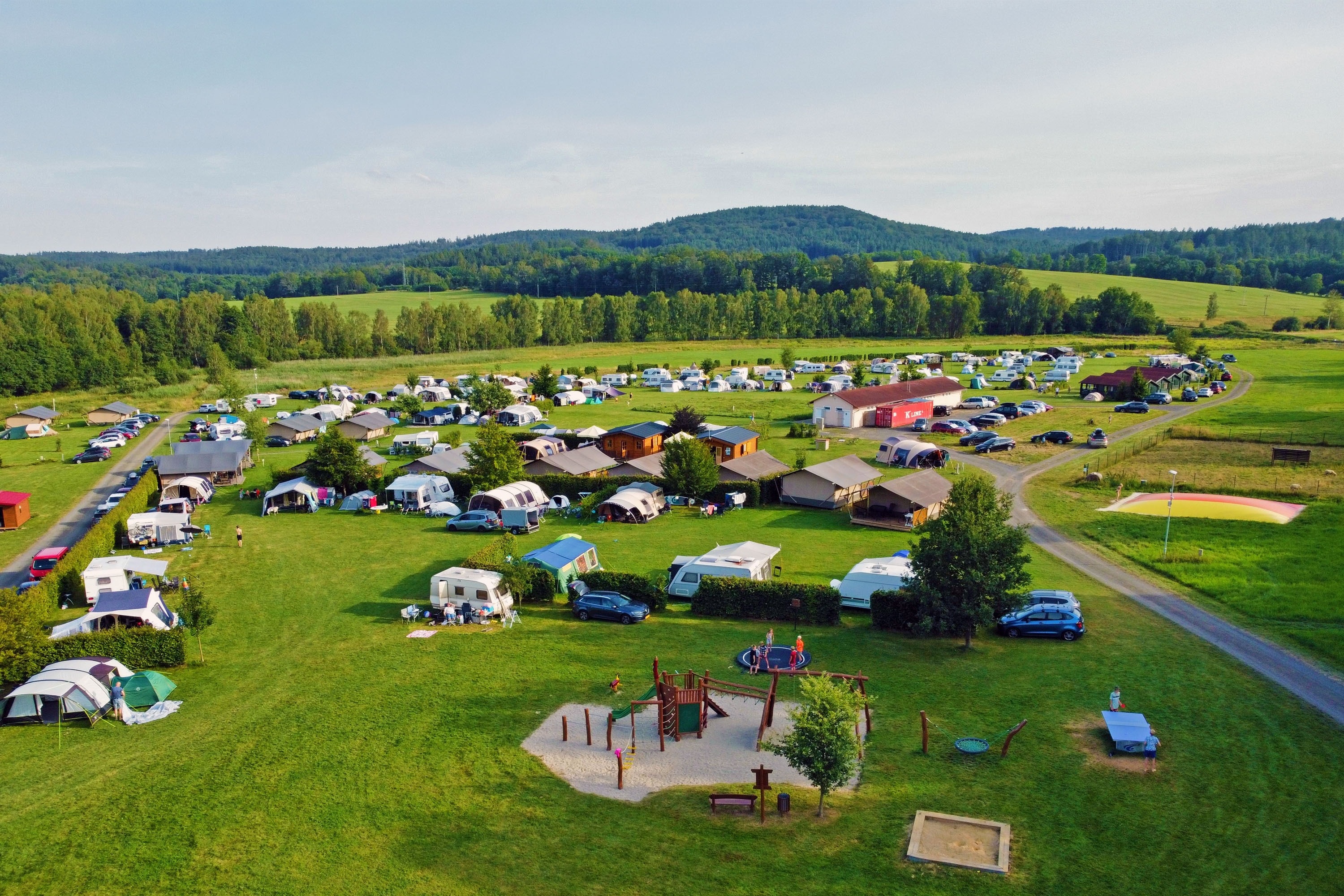 Camping De Regenboog / Kemp Sluknov