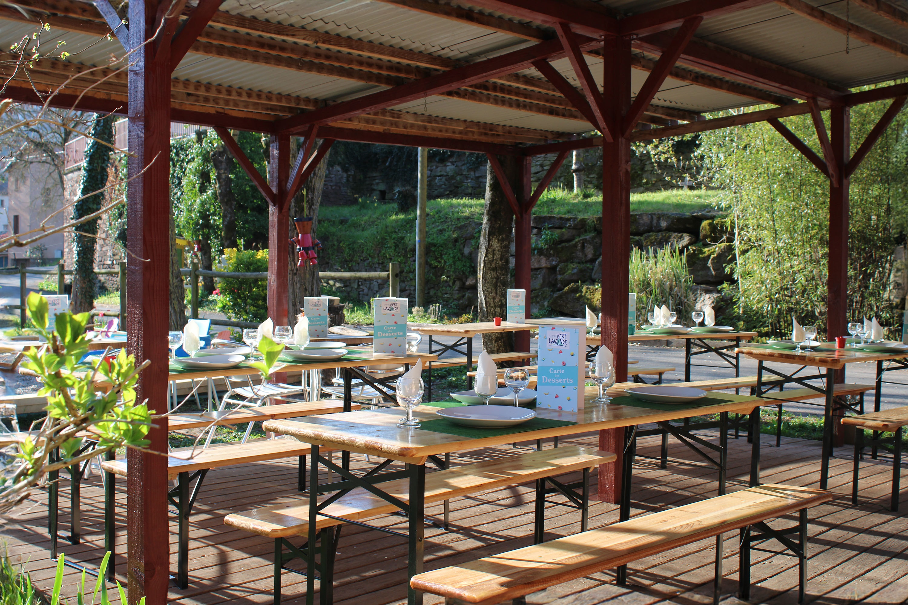 Camping Vert Lavande
